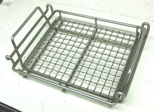 Steel wire mesh plating racks dip tank parts cleaning bins basket container for sale