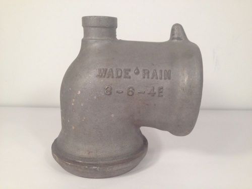 Wade rain 4&#034; pipe fitting 90 degree elbow 1&#034; &amp; 3/8 reducer irrigation steampunk for sale
