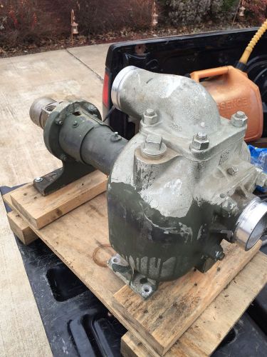 Gorman rupp centrifugal pump with hydraulic motor for sale