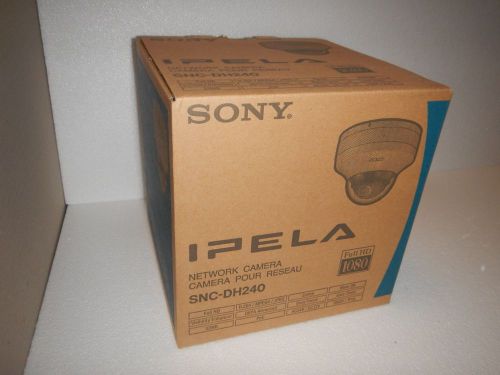 New sony snc-dh240 full hd dome network security camera sncdh240 for sale