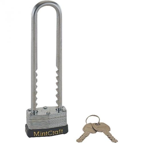 Adjustable steel warded padlock 2-3/4&#034; - 5-3/8&#034; mintcraft warded padlocks steel for sale