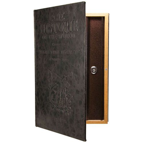Large Hidden Antique Book Safe w/ Key Lock Barska CB11992, Makes a Great Gift