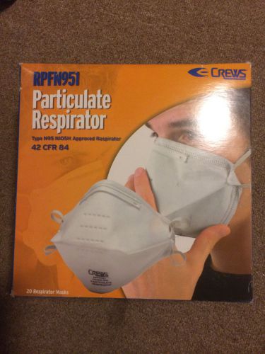 CREWS - Particulate Respirator Masks - N951 - Box of 24 NIOSH Approved