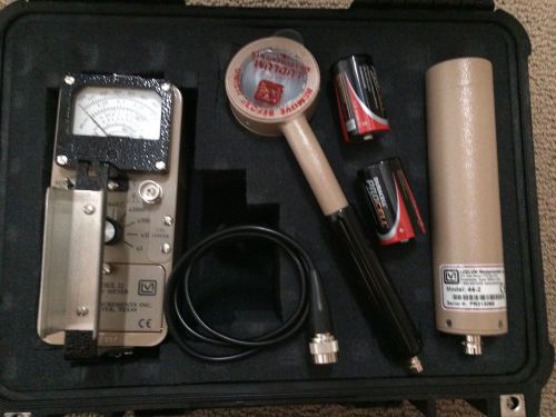 Ludlum model 12 with 44-9 and 44-2 probes pelican case never used puechased 1/12 for sale