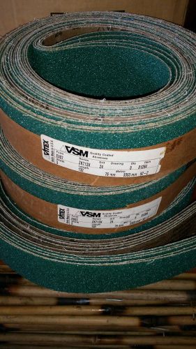 VSM EV07 ZK713X Sanding Belts 3 x 132  Grit 24 qty 25