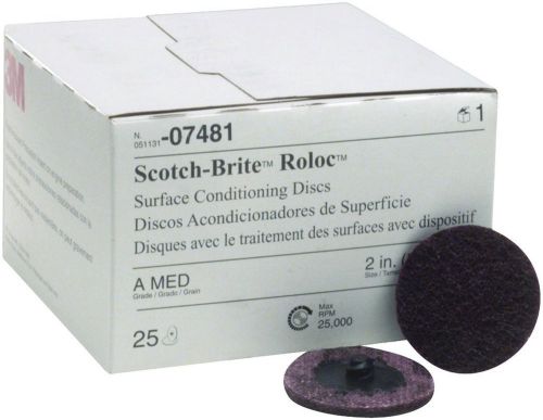 3m scotch-brite roloc no hole aluminum oxide grade surface products tape scotch for sale