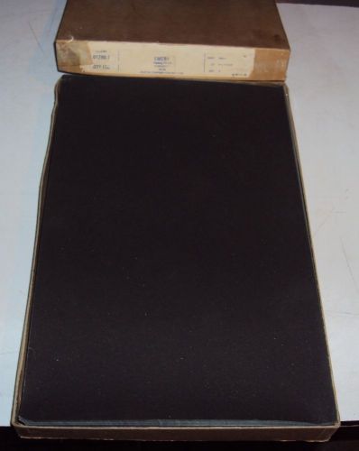 Box of norton brand emery polishing paper sheets - new for sale