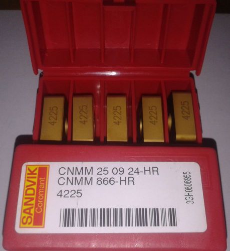15 pcs sandvik cnmm 866-hr 4225 turning carbide inserts cnmm 25 09 24-hr 250924 for sale
