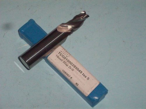NEW SGS 3 FLUTES 16MM SOLID CARBIDE STEP DRILL FREE SHIPPING!!!