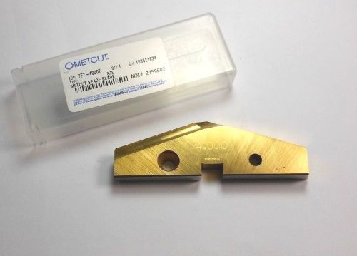 Metcut spade drill insert blade 4&#034; series 7 hss tin 7f7-4000t &lt;591&gt; for sale