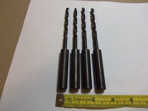 Lot Of 4 CLE-FORGE Cleveland 7/32  102  Drill Bits
