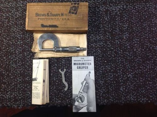 Brown &amp; sharp micrometer for sale