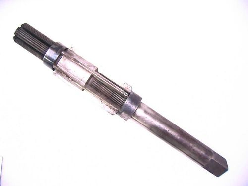 Adjustable Reamer Size N -  2 3/32” -  2-15/32”  6 Flute Reiff &amp; Nestor