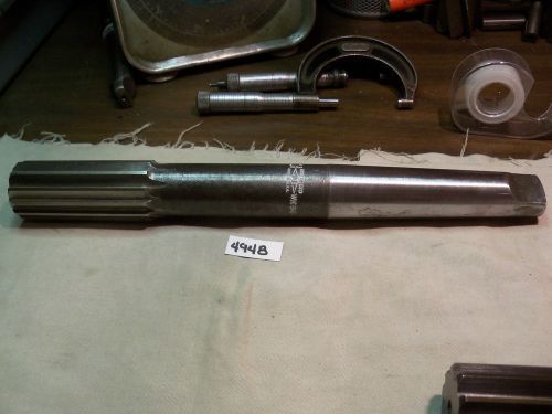 (#4948) used machinist usa made pf 1-3/8 inch mt shank reamer for sale