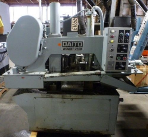 Daito automatic feed horizontal band saw 10&#034; x 10&#034; 5 hp (25913) for sale