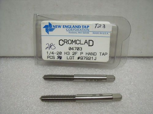 1/4”-20 tap gh3 bottom roll form new england tap  hss usa – new -2 pc lot – t23 for sale