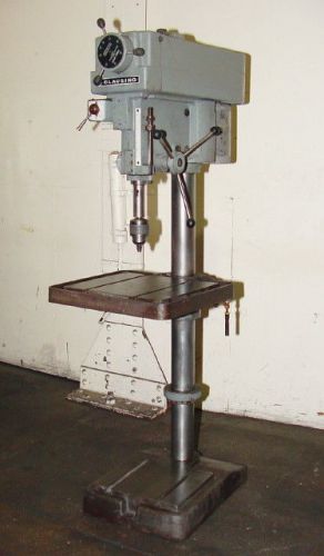 20&#034; swg 1.5hp spdl clausing 2277 variable speed drill press, vari-speed,#3mt,t-s for sale
