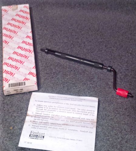 10-32 helicoil hand installation tool 7552-3m metal body new in box for sale
