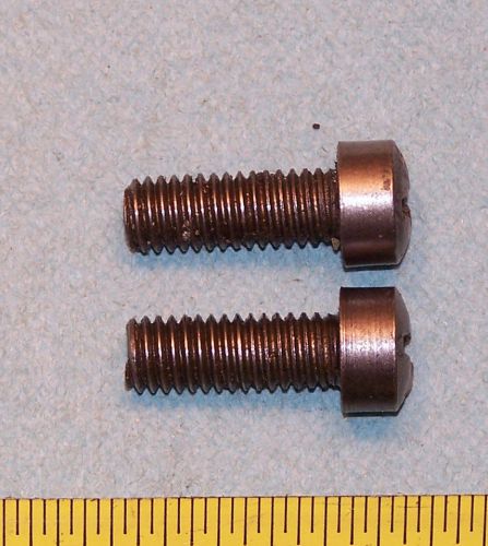 FOR 10&#034; ATLAS CRAFTSMAN LATHES 2 BOLTS THAT ATTACH THE APRON TO THE CARRIAGE