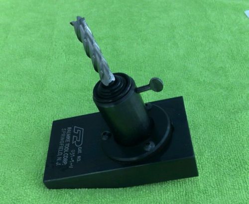 RALMIKE Tool Corp. End Mill Grinding Fixture - Model: 031-1-v  Made In The USA