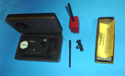 CENTRAL TOOL MODEL 201 DIAL INDICATOR &amp; MAGNETIC BASE
