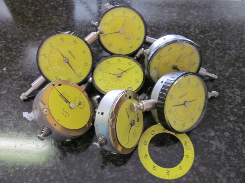 As Is Parts! Huge Lot of Mitutoyo Dial Indicators .01mm