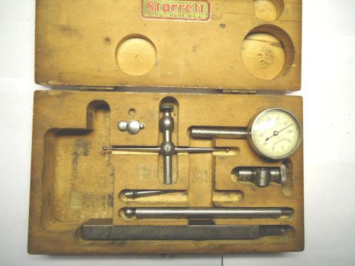 Starrett n0. 196 machinist dial indicator set for sale