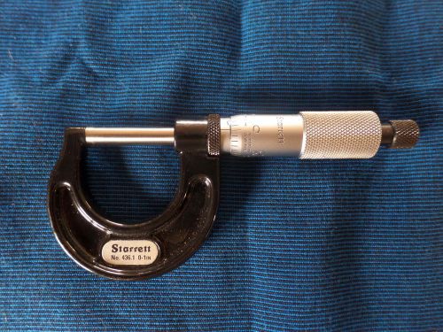 Starrett #436 micrometer for sale
