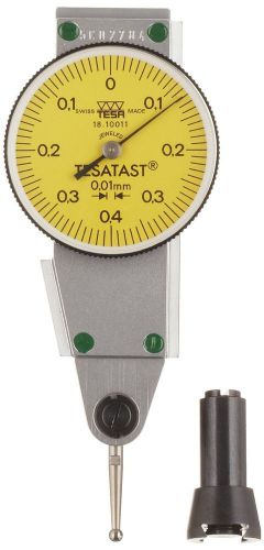 Brown &amp; Sharpe TESA 18.10011 Tesatast Dial Test Indicator, Side Mounted