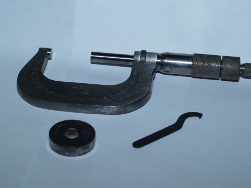 Lufkin no. 1642 micrometer 1-2&#034; range 0.001&#034; for sale