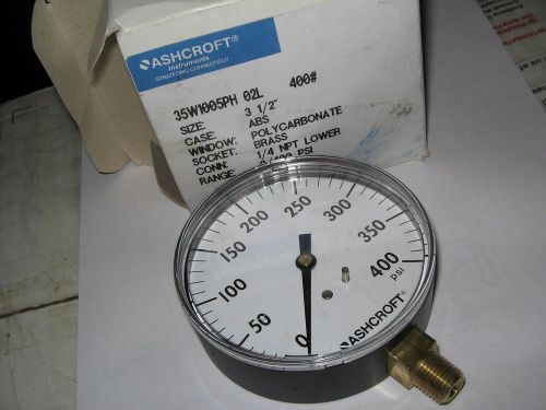 Ashcroft 0/400 PSI Gauge