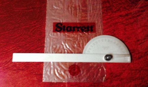 New starrett c19 steel protractor no reserve for sale