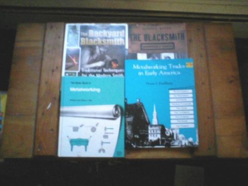 Metalworking blacksmith blacksmithing wheelwright horseshoeing farrier books
