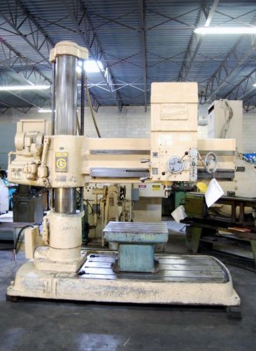 5&#039; x 11&#034; giddings &amp; lewis radial drill for sale
