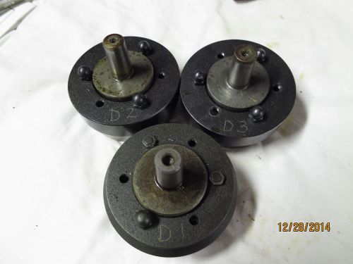 ACROLOC HURCO M12 drill chuck toolholders total of 3 jacobs taper #2