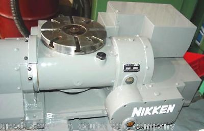9&#034; nikken 4th and 5th axis cnc rotary table, 1993 for sale