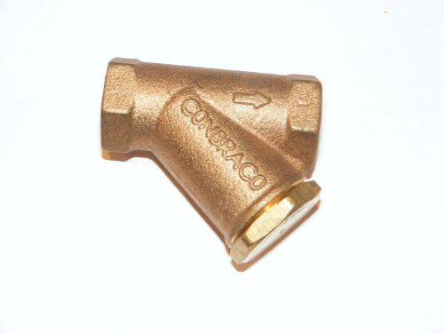 Conbraco 1/2&#034; brass strainer- new for sale