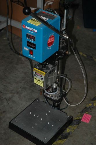 Sonitek Thermal press TS101/1 120v plastic welding welder