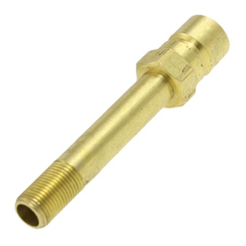 0.53&#034; quick fitting outside diameter 3&#034; long mould brass hose nipple for sale