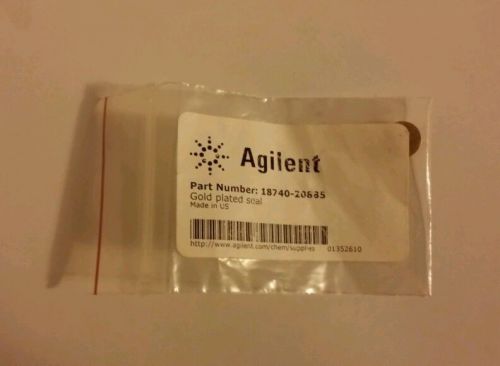 AGILENT 18740-20885 GOLD PLATED SEAL - NEW - REPLACED BY 5188-5367