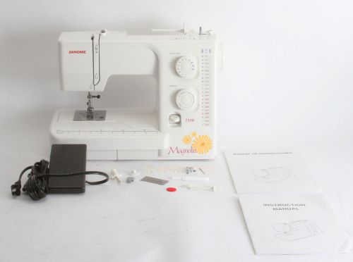 Janome magnolia 7318 sewing machine for sale