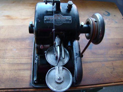 Bonis Brothers &#034;Never Stop&#034; Fur Sewing Machine -Complete