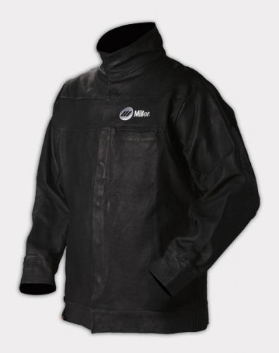 Miller genuine arc armor leather welding jacket - xl 231091 for sale