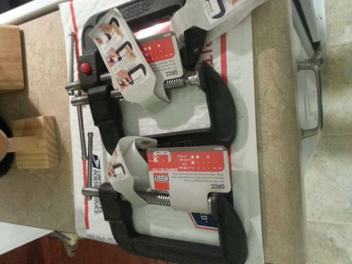Bessey c clamps 4inch  with quick release 3 clamps for sale