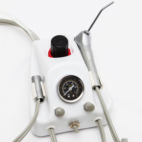 New dental portable turbine unit air water bottle syringe compressor 2 hole sn2 for sale