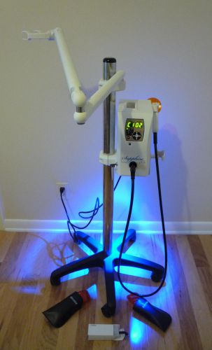 DenMat Sapphire Plus Light, Whitening Crystal, Lesion Detection &amp; Rolling Stand
