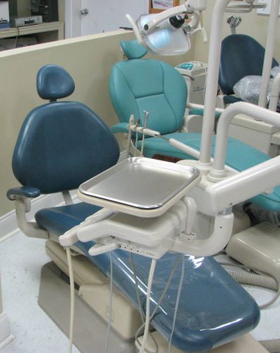 Adec decade dental chair package light cascade side delivery &amp; assistant arm for sale