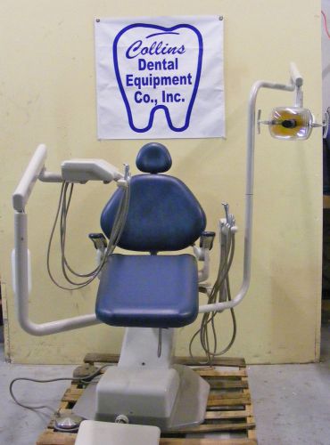 Adec Decade 1021 Dental Chair Package Radius Mount Delivery and Light A-dec