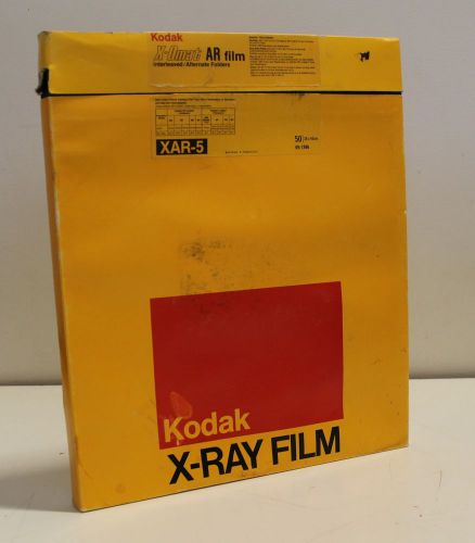 Kodak X-OMAT AR Imaging Film CAT165 1512 XAR-5 35 x 43 cm