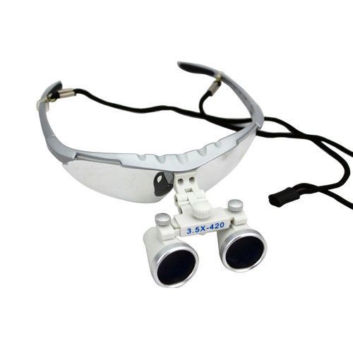 Hot! 3.5x dental surgical loupes binocular lens 420mm magnifying glasses dentist for sale